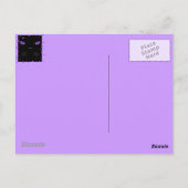 Boo - Amethyst-Briefkaart Briefkaart (Achterkant)