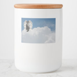 Boo Angel 7 x 5 cm Etiket voor voedselverpakkingen