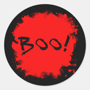 BOO ! avec Stickers de sang éclaboussé
