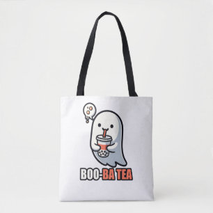 Boo-Ba Thee Geest – Speelse Halloween Boba Liefheb Draagtas