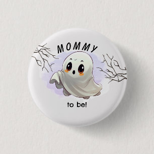 Boo Baby shower Halloween thema Leuk feest Ronde Button 3,2 Cm