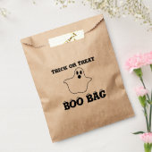 Boo Bag Halloween Kraft Favor Bag Bedankzakje (Gezegeld)