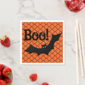 Boo. Bat Halloween Party Servet (Insitu)