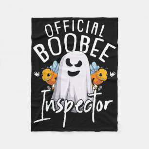 Boo-bee Inspector Lazy Diy Halloween Kostuum Grapp Fleece Deken