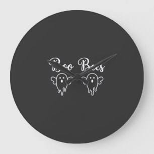 Boo Bees Halloween Geest Ontwerp Grote Klok