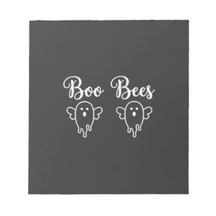 Boo Bees Halloween Geest Ontwerp Notitieblok
