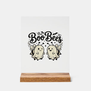 Boo Bees Modèle de abeille fantôme Halloween vinta