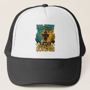 Boo Berry Pie Ijs Scream Pompoen Scarecrow Hallowe Trucker Pet