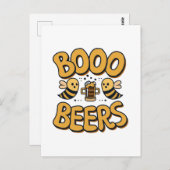 Boo bijen briefkaart (Voorkant / Achterkant)