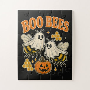 Boo Bijen Grappige Geest Bij Pun Schattig Hallowee Legpuzzel