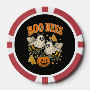 Boo Bijen Grappige Geest Bij Pun Schattig Hallowee Poker Chips