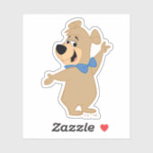 Boo-Boo Beer armen breed Sticker (Vel)