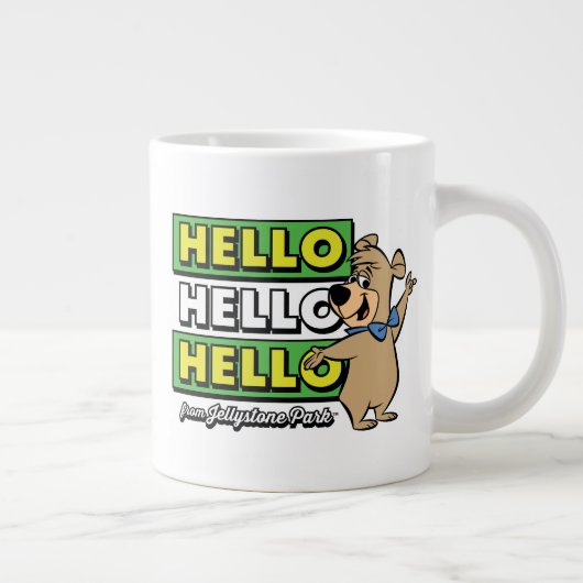 Boo-Boo-Beer Hallo Hallo Hallo Extra Grote Beker (Rechts)