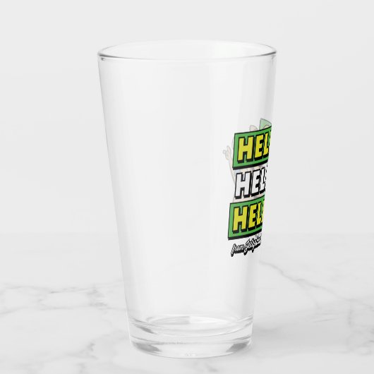 Boo-Boo-Beer Hallo Hallo Hallo Glas (Rechts)