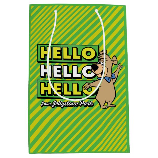 Boo-Boo-Beer Hallo Hallo Hallo Medium Cadeauzakje (Voorkant)