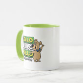 Boo-Boo-Beer Hallo Hallo Hallo Mok (Voorkant links)