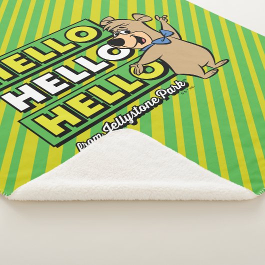 Boo-Boo-Beer Hallo Hallo Hallo Sherpa Deken (3/4)