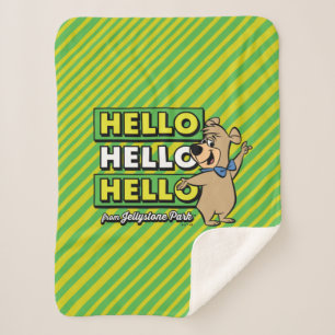 Boo-Boo-Beer Hallo Hallo Hallo Sherpa Deken