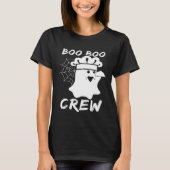 Boo Boo Crew Chef Ghost Halloween kostuum T-shirt (Voorkant)