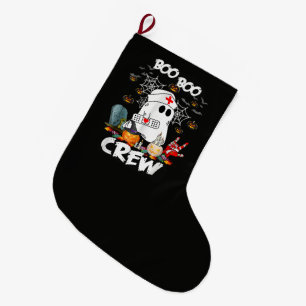 Boo Boo Crew Geest Verpleegster Halloween Griezele Grote Kerstsok