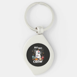 Boo Boo Crew Geest Verpleegster Halloween Griezele Sleutelhanger