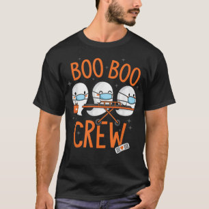 Boo Boo Crew Ghost Doctor Paramedic EMT verpleegst T-shirt