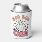 Boo Boo Crew Ghost Doctor Paramedic Nurse Hürwee Blikjeskoeler (Blikje Voorkant)