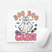 Boo Boo Crew Ghost Doctor Paramedic Nurse Hürwee Muismat (Met muis)