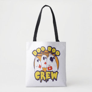 Boo Boo Crew Ghost Halloween Snoep Verpleegster Draagtas