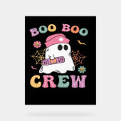 Boo Boo Crew Ghost Nurse Classic T-shirt (Recto)