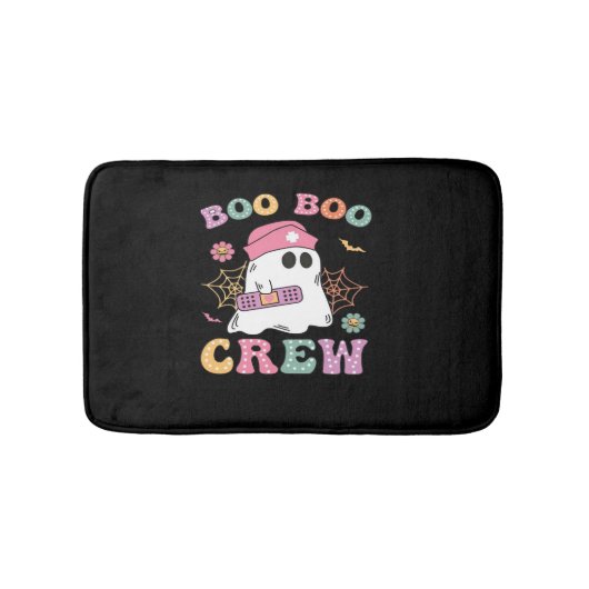 Boo Boo Crew Ghost Nurse Classic T-shirt Badmat (Voorkant)