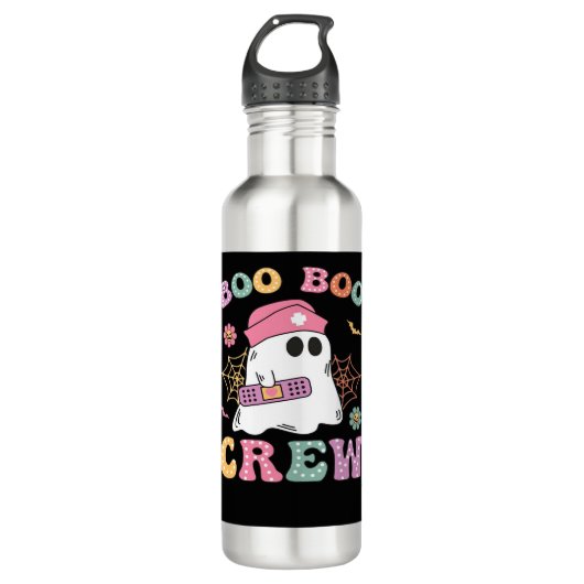 Boo Boo Crew Ghost Nurse Classic T-shirt Waterfles (Voorkant)