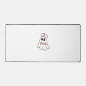 BOO BOO CREW Ghost Nurse Funny Halloween Essential Bureaumat (Voorkant)