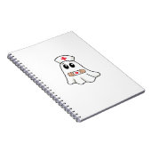 BOO BOO CREW Ghost Nurse Funny Halloween Essential Notitieboek (Rechterzijde)