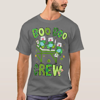 Boo Boo Crew Green Lucky, Nurse Life Saint Patrick T-shirt
