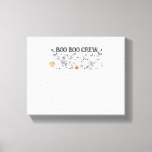 Boo Boo Crew Halloween Classic T-shirt Canvas Afdruk (Voorkant)