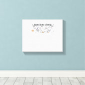 Boo Boo Crew Halloween Classic T-shirt Canvas Afdruk (Insitu (Houten vloer))