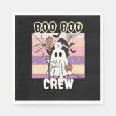Boo Boo Crew Halloween Ghost Nurse Essential T-Shi Servet (Voorkant)