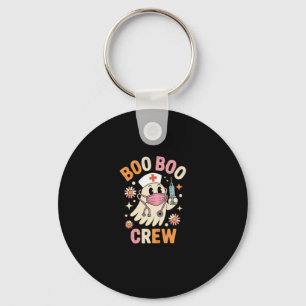 Boo Boo Crew Halloween Ghost Nurse Essential T-Shi Sleutelhanger