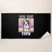 Boo Boo Crew Halloween Ghost Nurse Essential T-Shi Strandlaken (Voorkant)