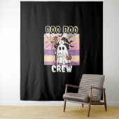 Boo Boo Crew Halloween Ghost Nurse Essential T-Shi Wandkleed (In situ)