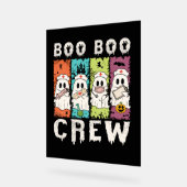 Boo Boo Crew Halloween Nurse Acryl Bord (Hoek)