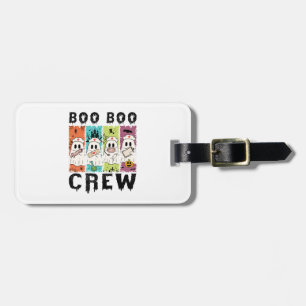 Boo Boo Crew Halloween Nurse Bagagelabel