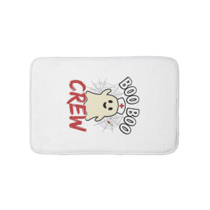 Boo Boo Crew Halloween Verpleegster Geest Vintage Badmat