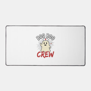 Boo Boo Crew Halloween Verpleegster Geest Vintage Bureaumat