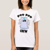 Boo Boo Crew, Halloween Verpleegster T-shirt (Voorkant)