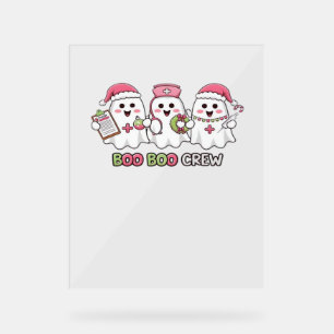 Boo Boo Crew Noël, infirmière fantôme surdimension