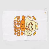 Boo Boo Crew Nurse Ghost Classic T-shirt Golfhanddoek (Horizontaal)