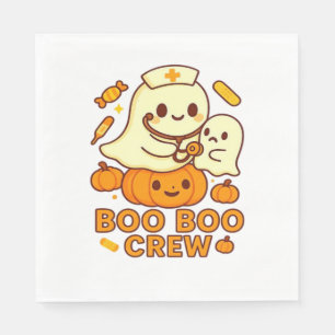 Boo Boo Crew Nurse Ghost Classic T-shirt Servet