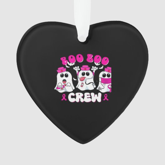 Boo Boo Crew Nurse Halloween Costume Ghost Breast  (devant)